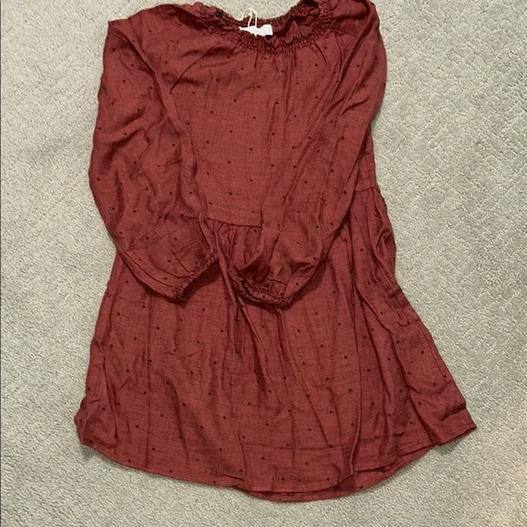 Mango Red Ruched Ruffled Sundress - Picture 2 of 2